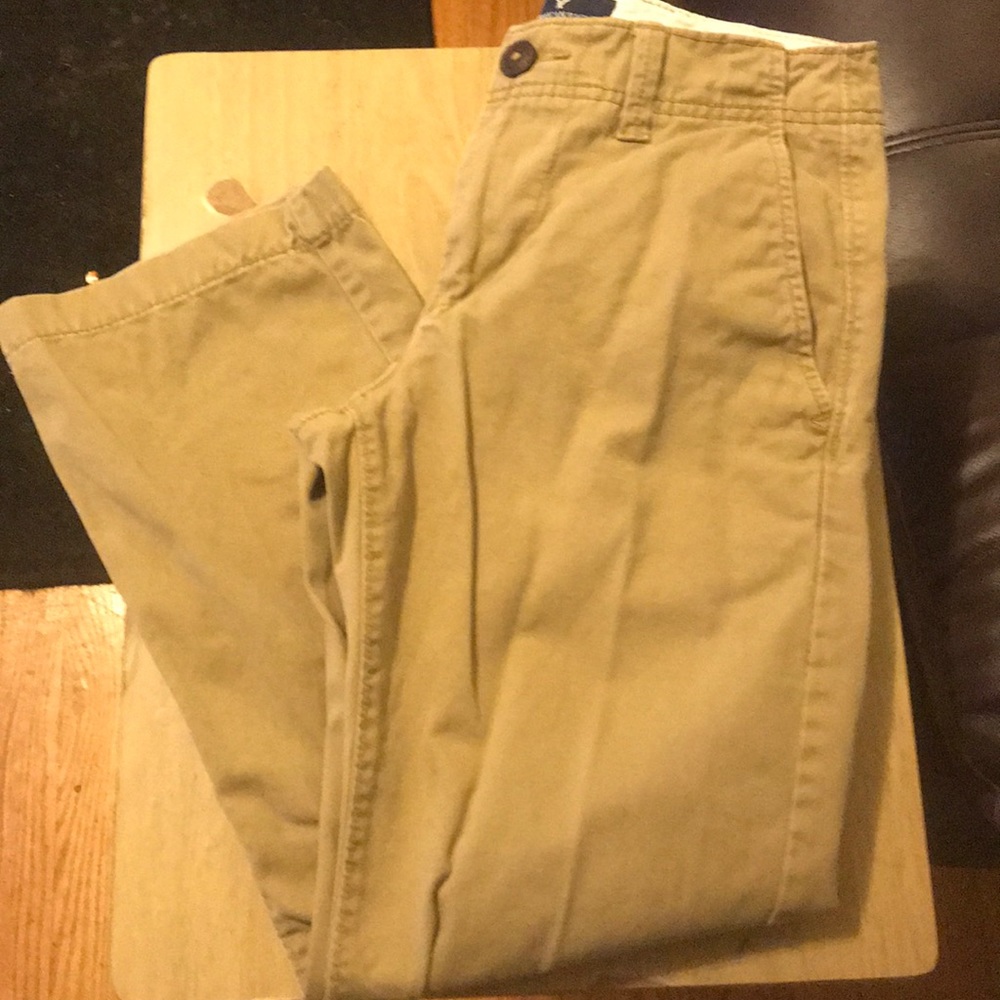 AE 26/28 boys straight khakis